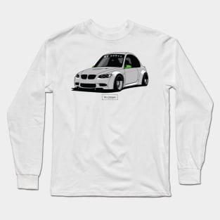 BMW E92 (Silver) Long Sleeve T-Shirt